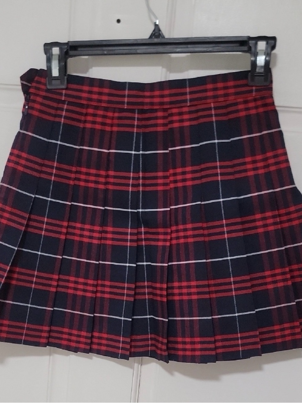 American Apparel Red & Black Plaid Skater Tennis Skirt Matilda - Picture 6 of 10